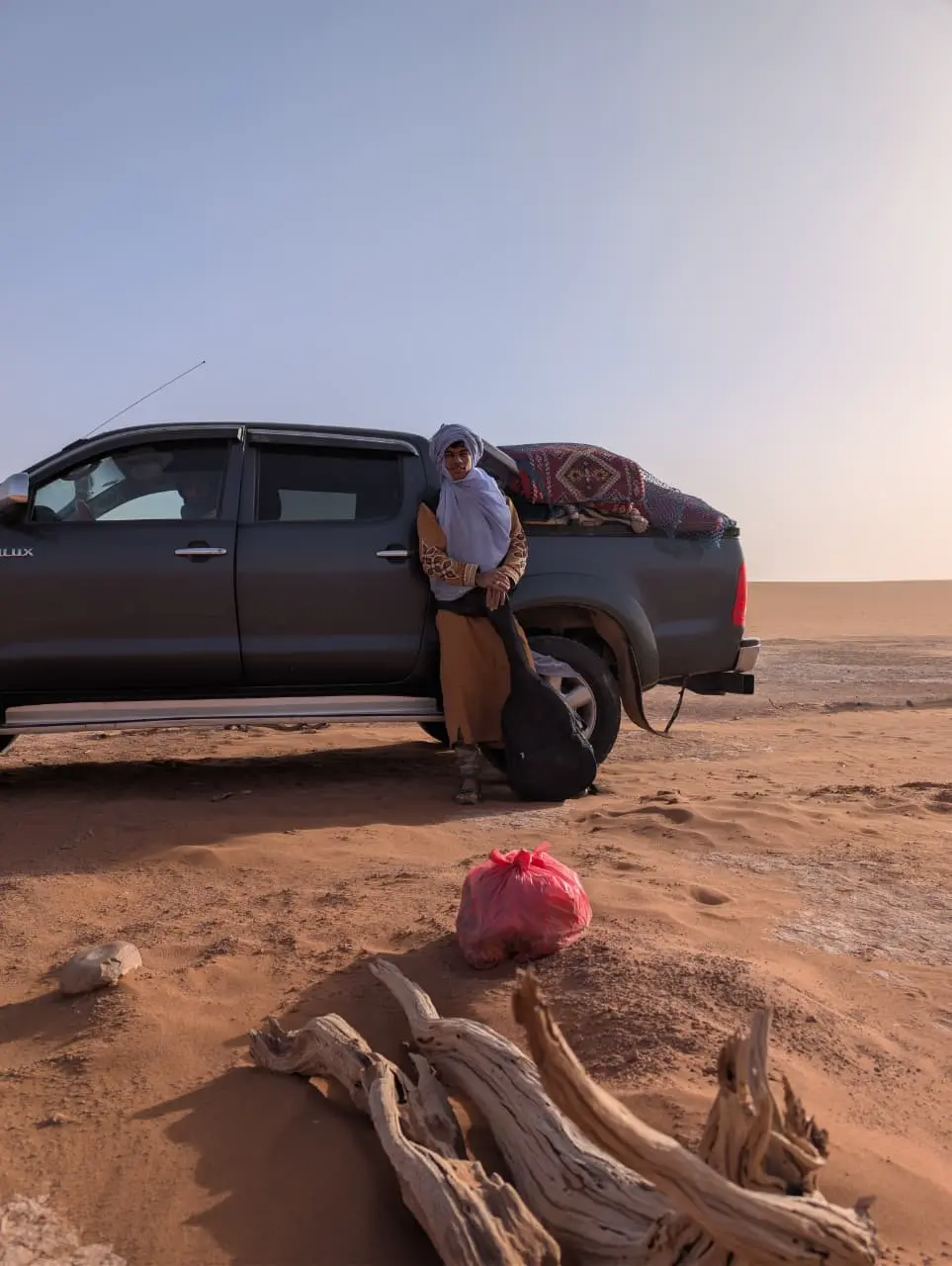 Desert camp night 4x4 Erg Zahar Mhamid Sahara Morocco