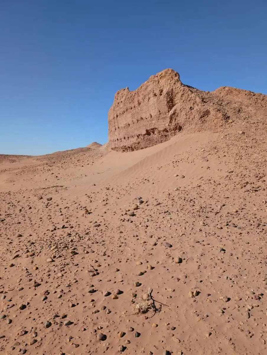 Hammada desert Mhamid El Ghizlane Maroc