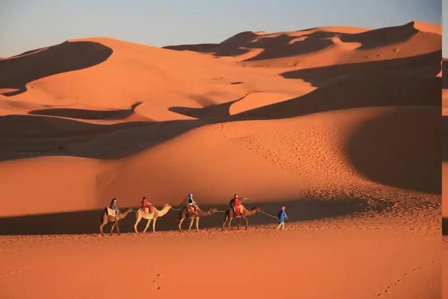 Dunes Mhamid El Ghizlane Sahara