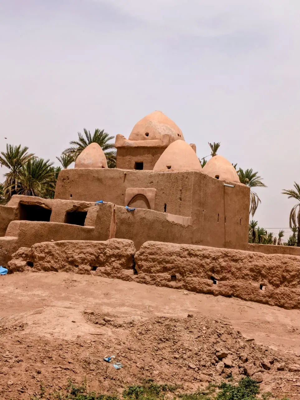 Ksar M'Hamid ancient mud-brick fortress
