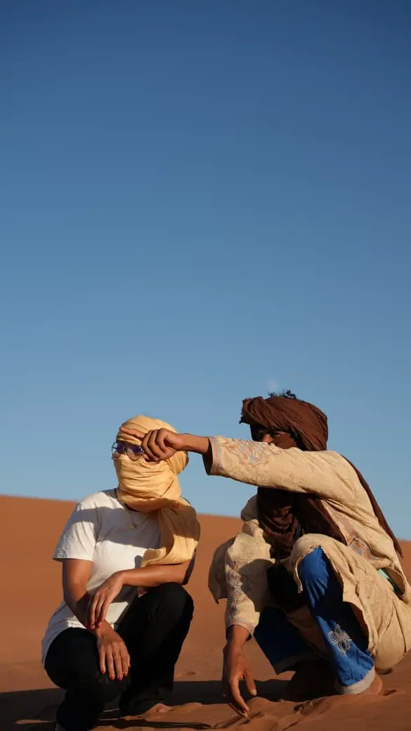 Mustapha Jaddou camel trekking